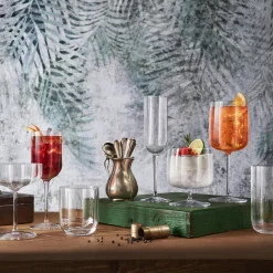 Jazz vandglas/whiskyglas 4 stk.