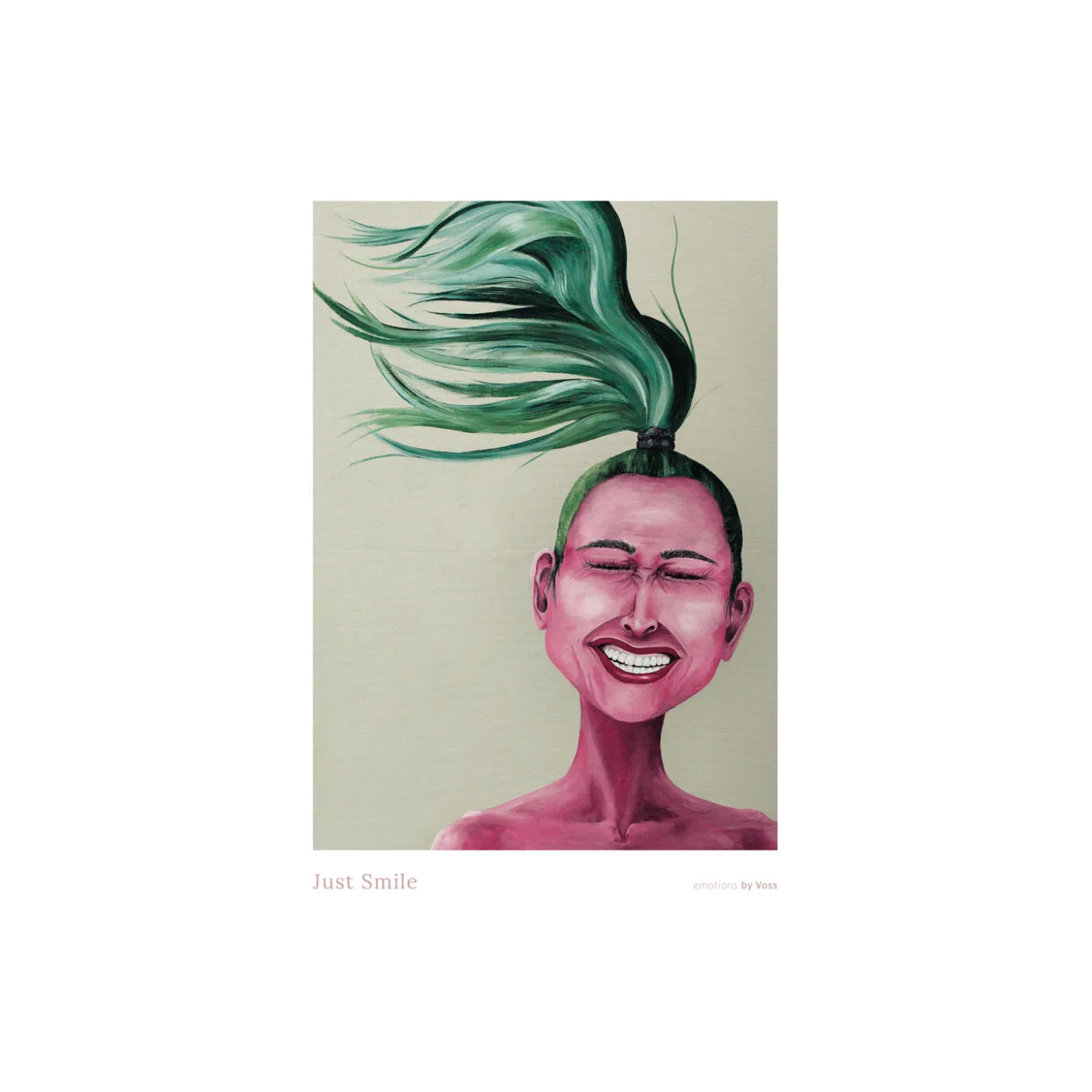 Just Smile plakat