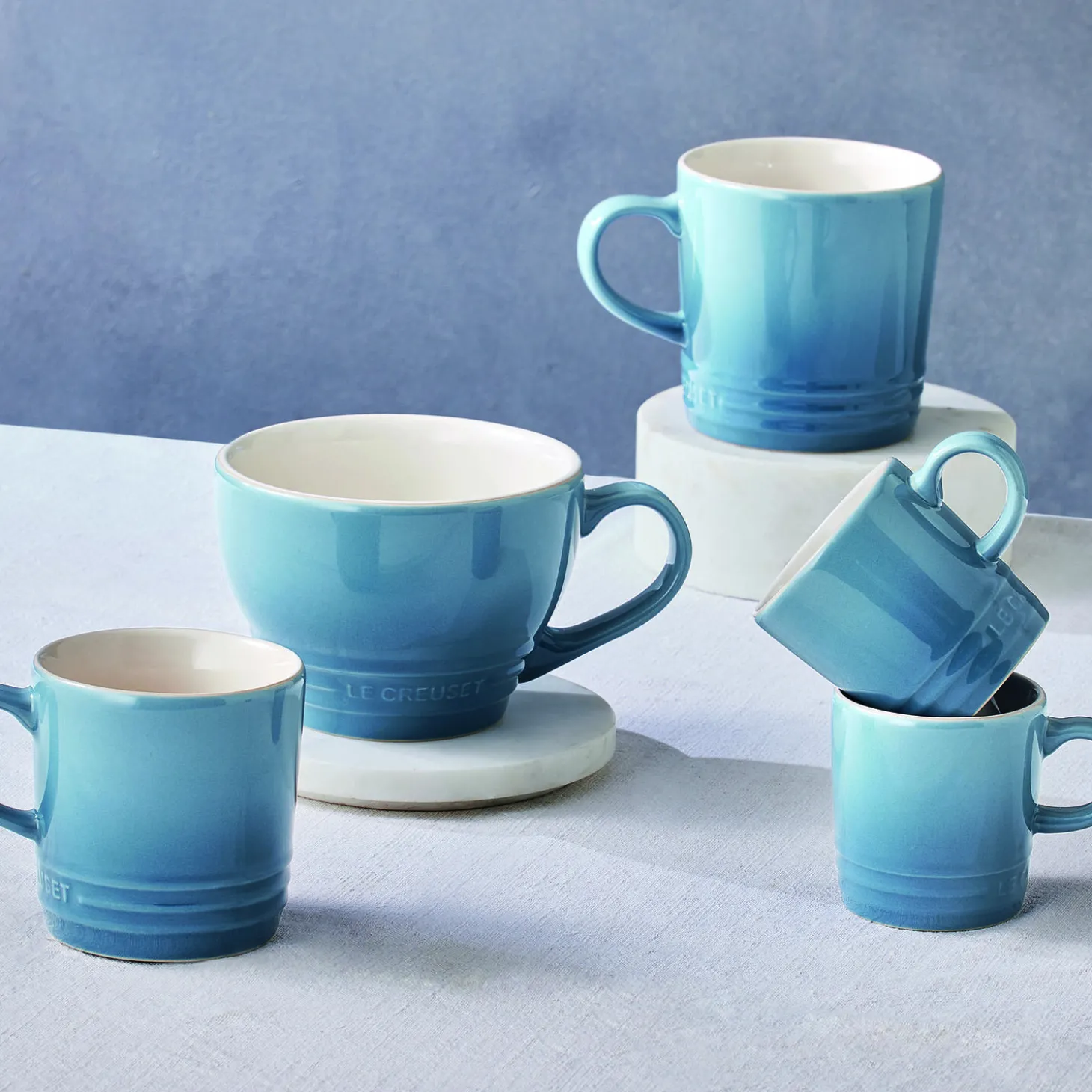 Kaffekrus, chambray