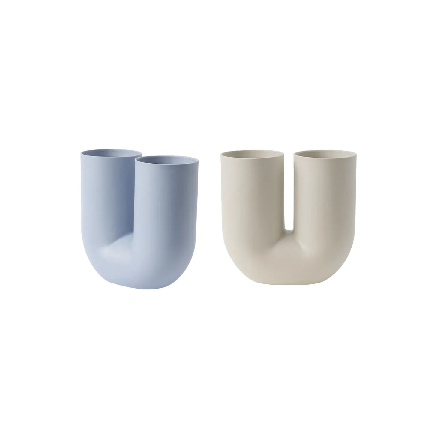 Kink Vase, light blue