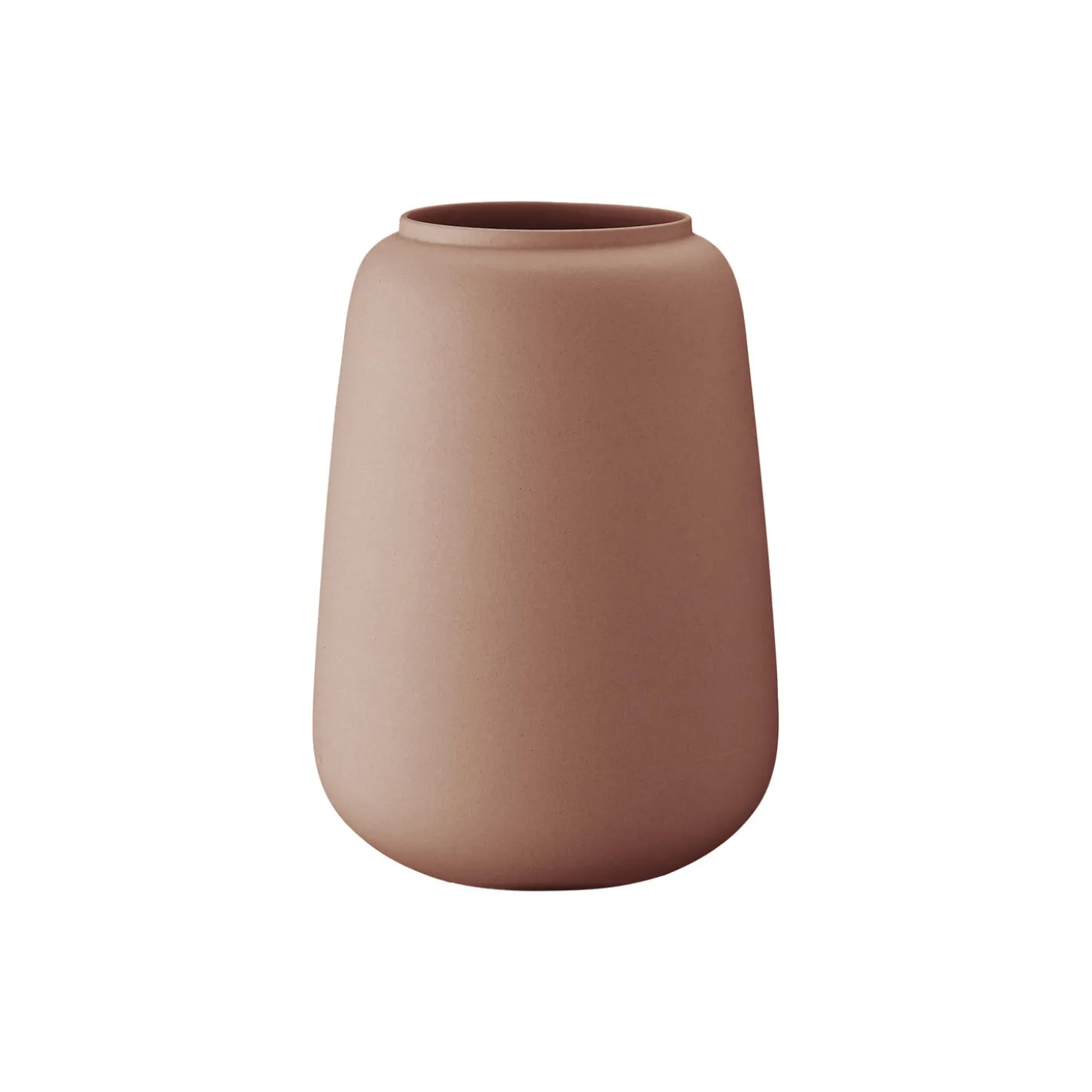 Klassisk vase stor, terracotta