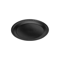 Knabstrup tallerken Ø 22 cm, sort