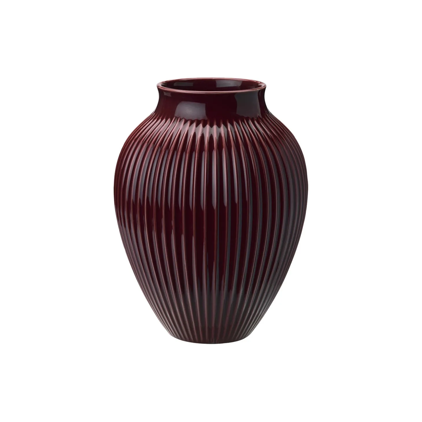 Knabstrup vase ripple, berry