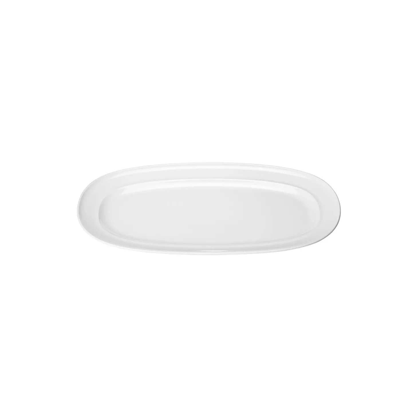 KOPPEL ovalt serveringsfad 23 cm, hvid