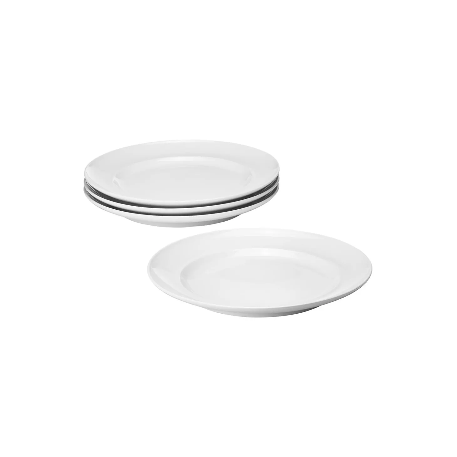 KOPPEL sæt af middagstallerkener 27 cm 4 stk., hvid