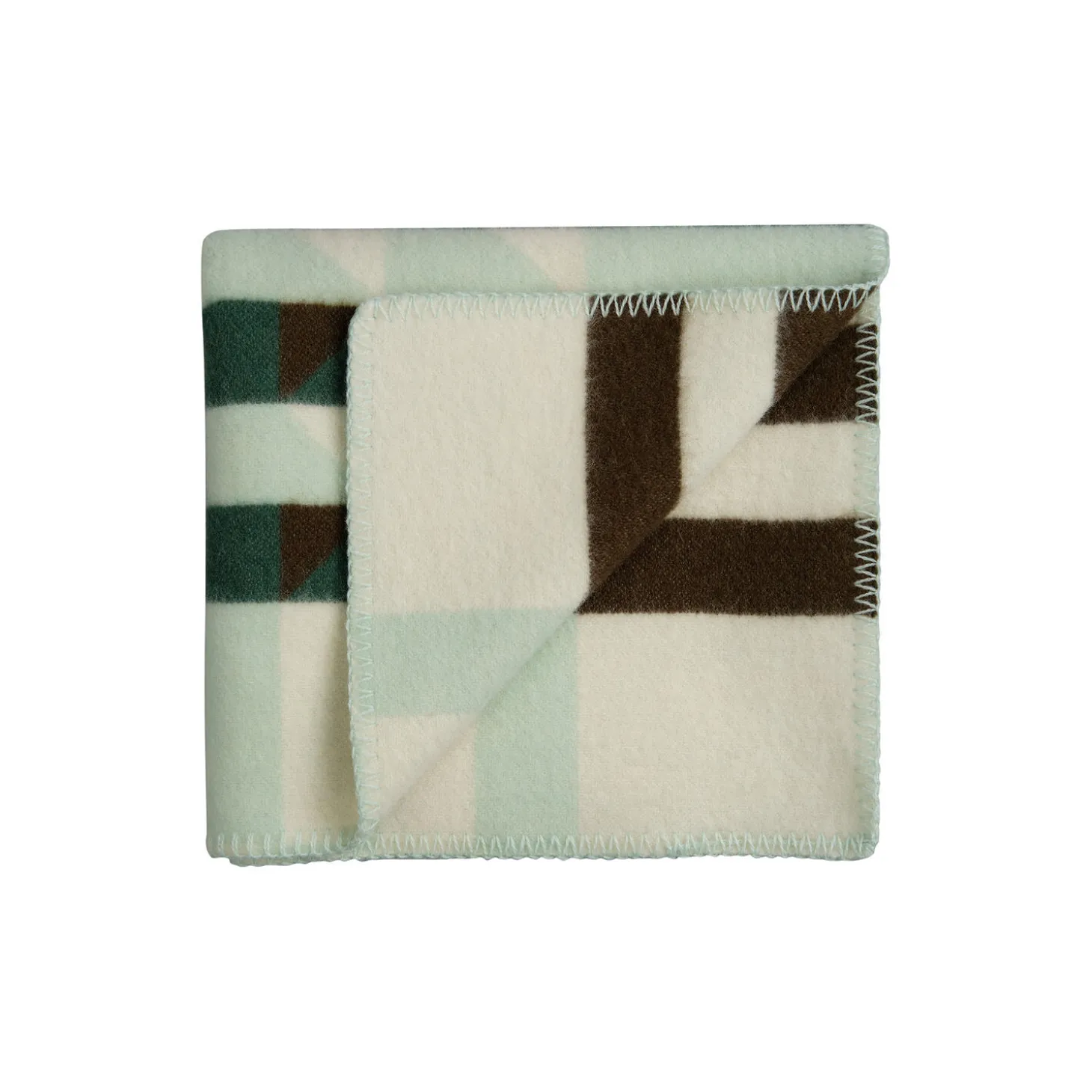 KVAM Half Size Throw, green