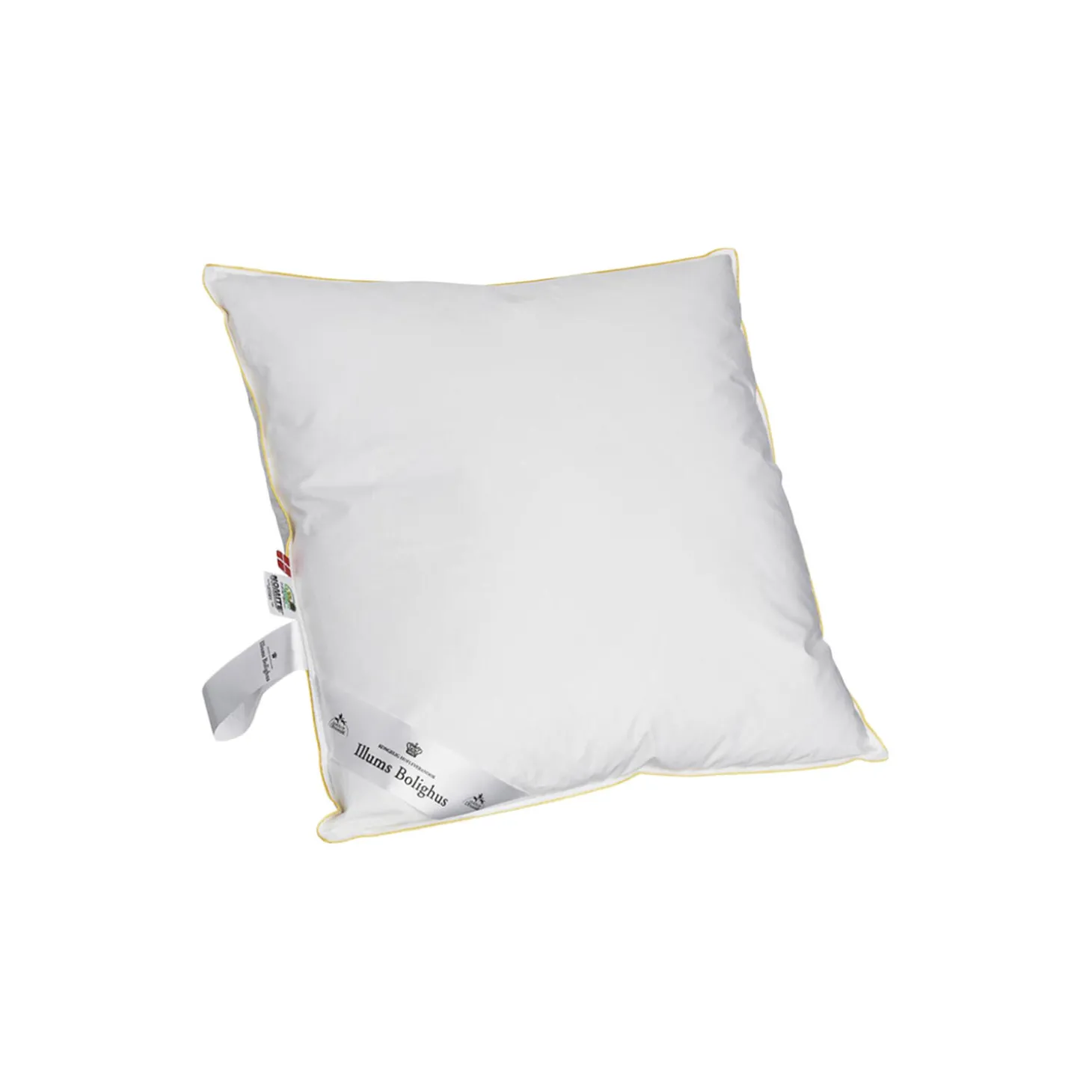 3-lags hovedpude med satin panel, 50x70 cm