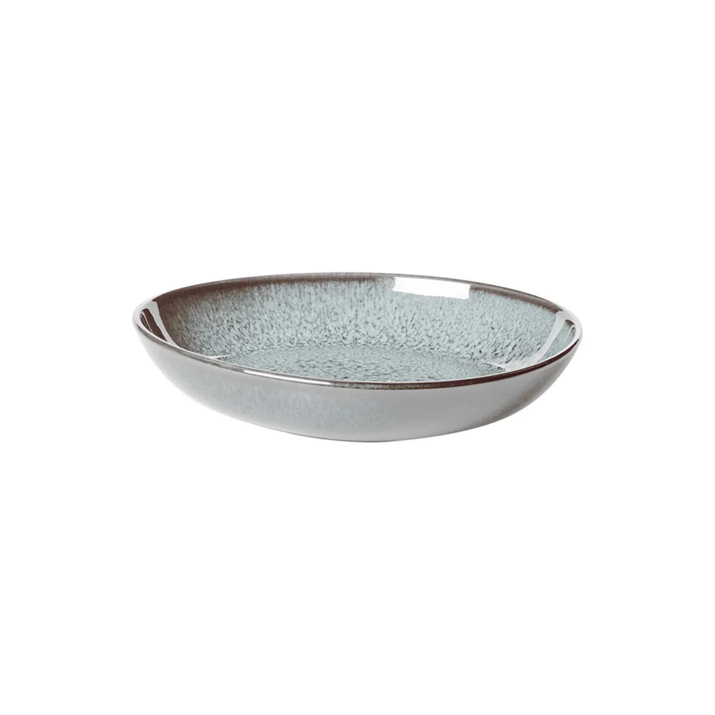 Lave Glacé dyb tallerken Ø 22 cm, turquoise