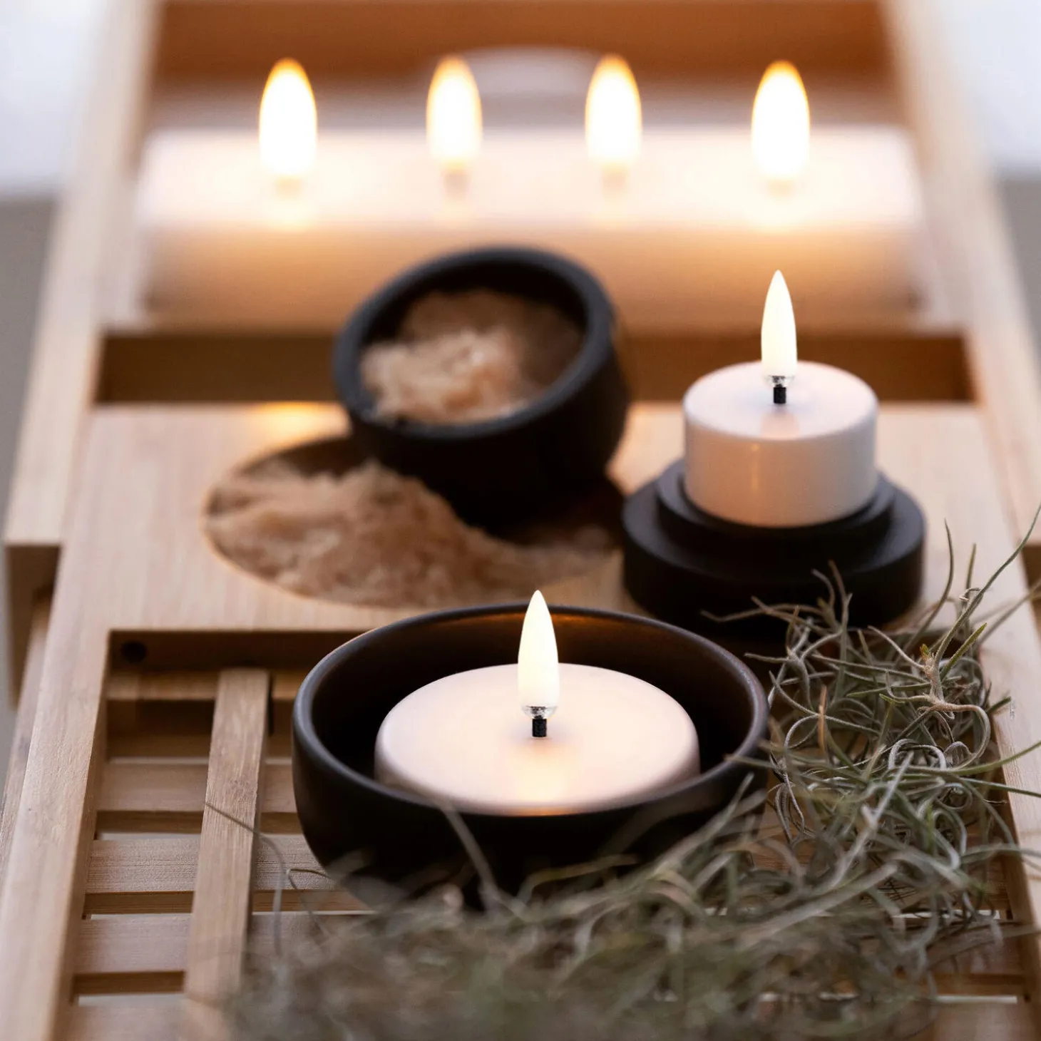 LED Tealight Maxi, nordic white