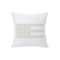 Lexington Feather Pillow, white