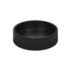 Light Candleholder pillar, matte black