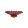 Lori Bowl, bordeaux/beige