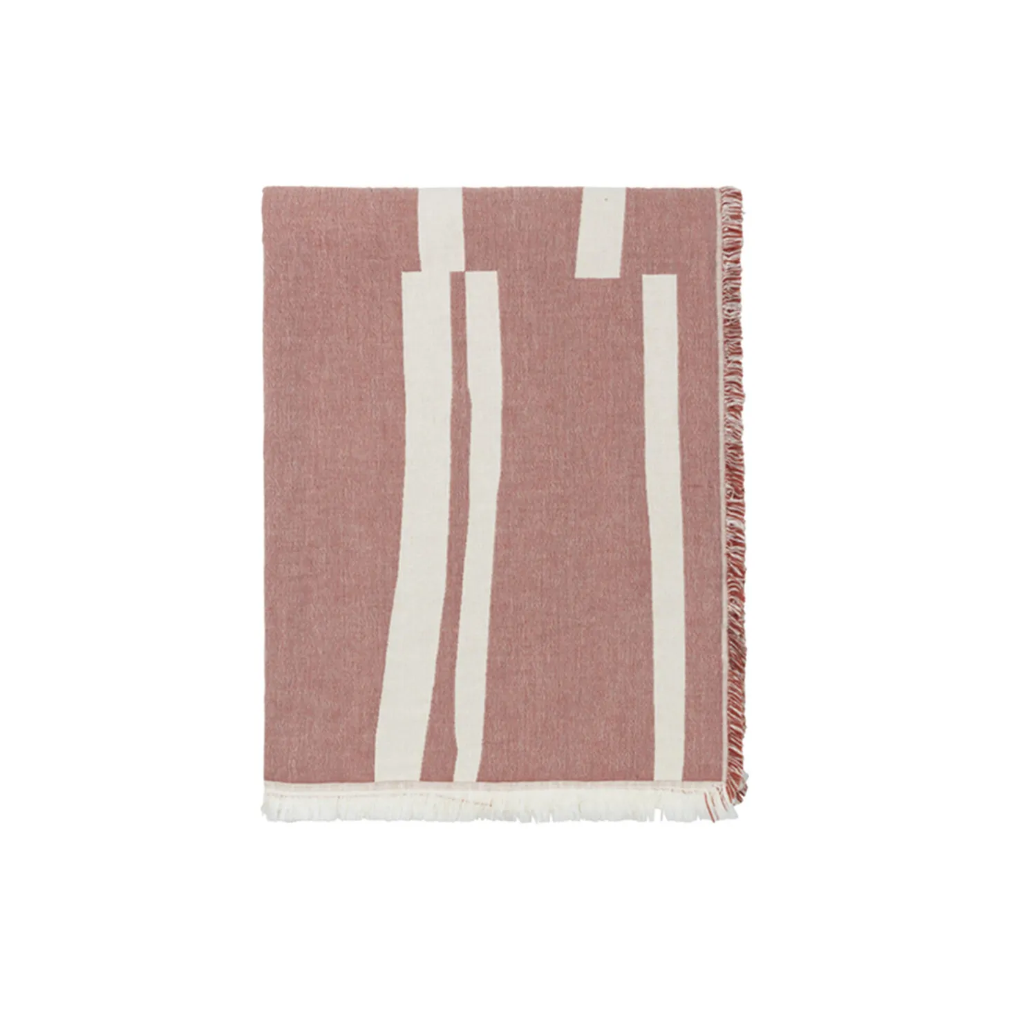 Lyme Grass plaid, rusty red