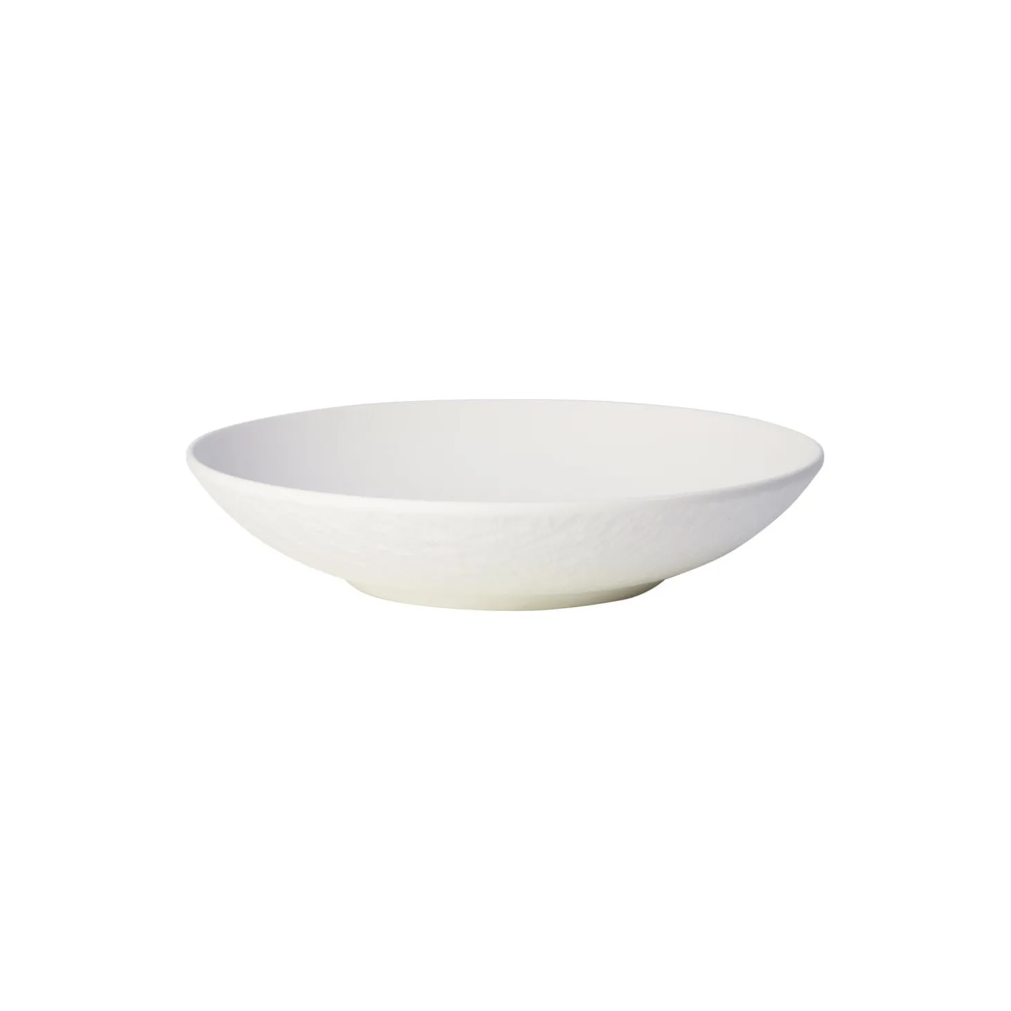 Manufacture Rock Blanc dyb tallerken Ø 24 cm