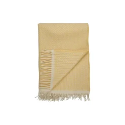 MELLO Throw, lemon yellow