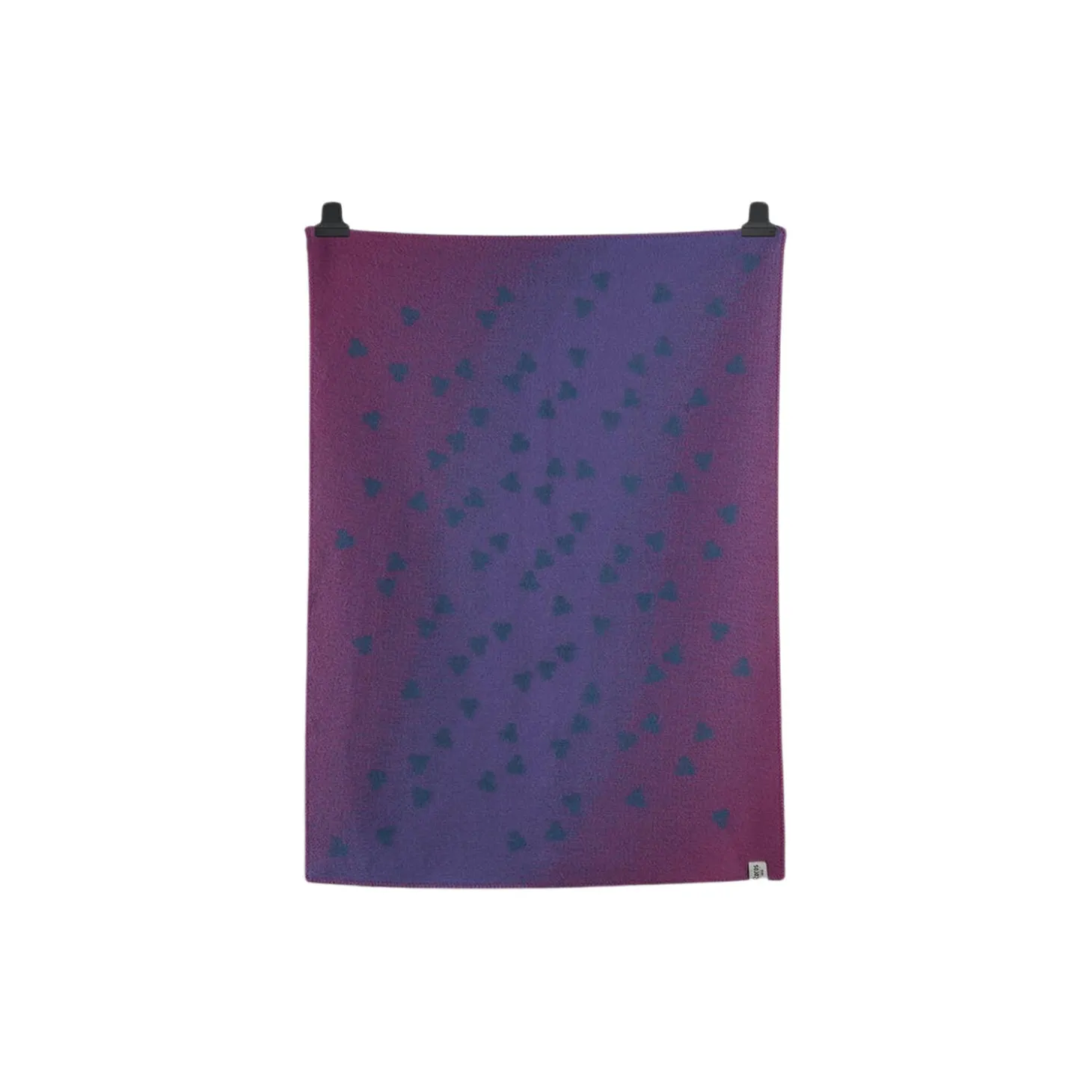 MELVIN Half Size Throw, purple/pink