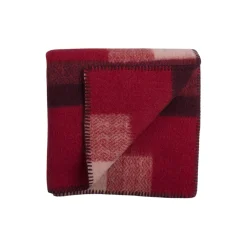 MIKKEL Half Size Throw, red