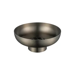 MIYABI Vase M, burned metal