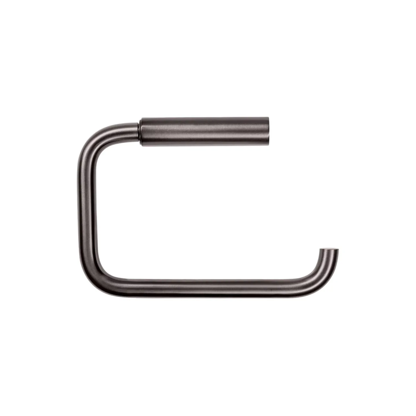 MODO Toilet Roll Holder, burned metal/metallic finish