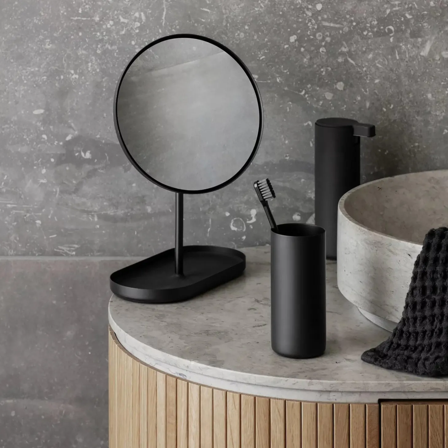 MODO Toothbrush Holder, black