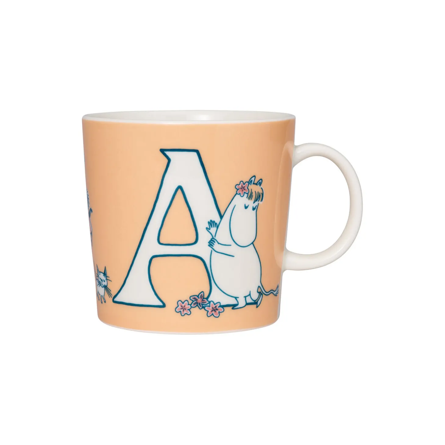 Mumi krus 40 cl Alfabet A
