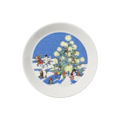 Mumi tallerken 2021: Jul & Tegning 2 pcs