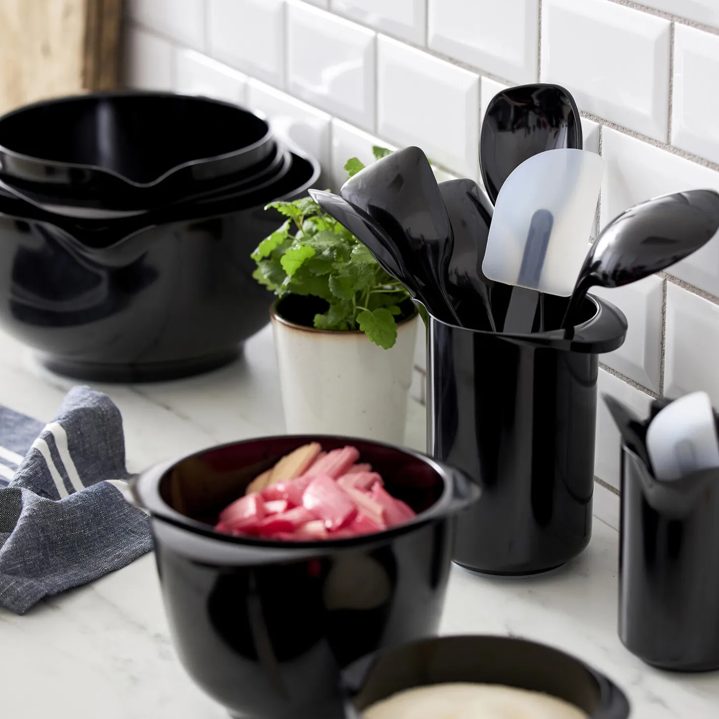 NEW Classic serveringsske, carbon black