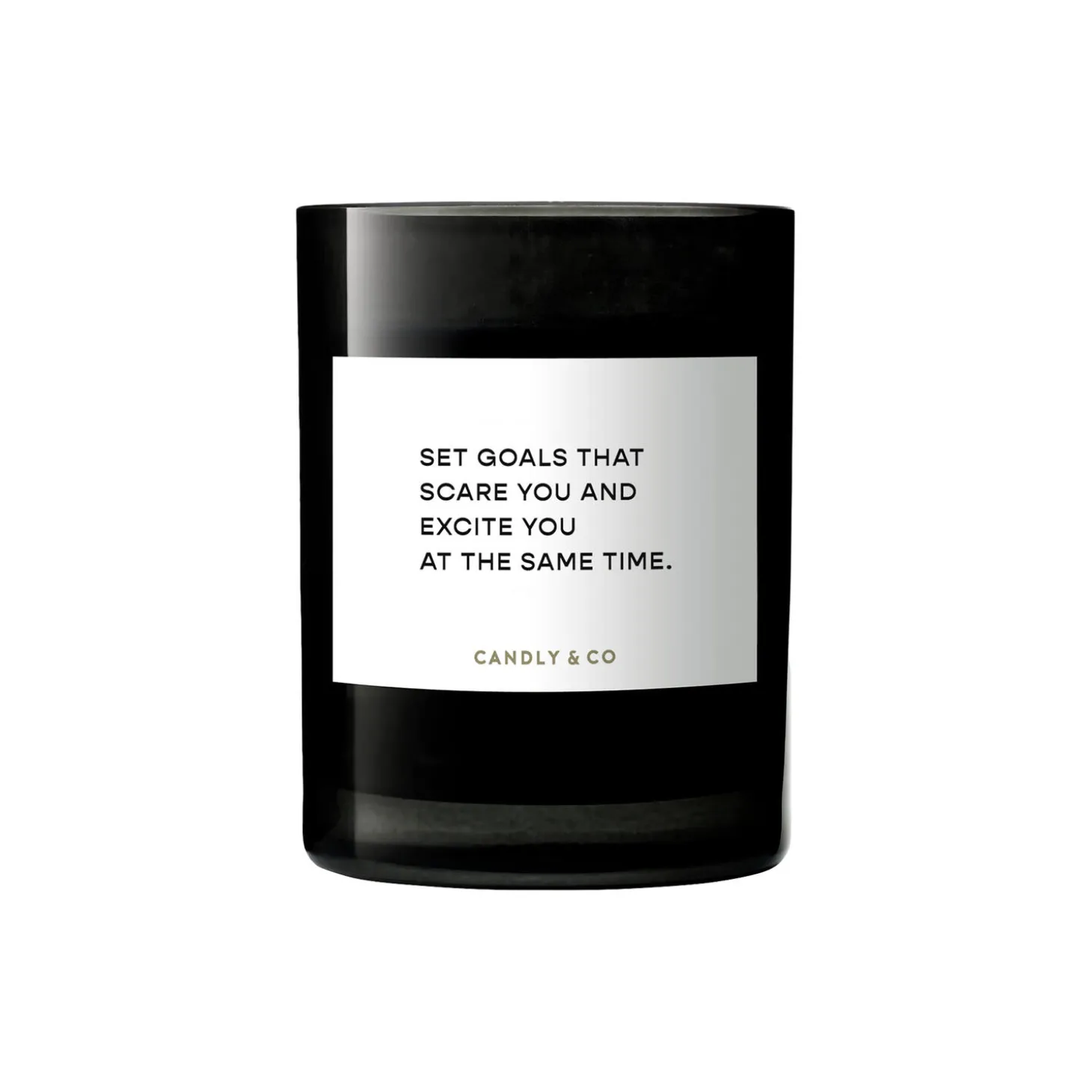 No. 4 Candle, Set goals that scare you and excite you at the same time