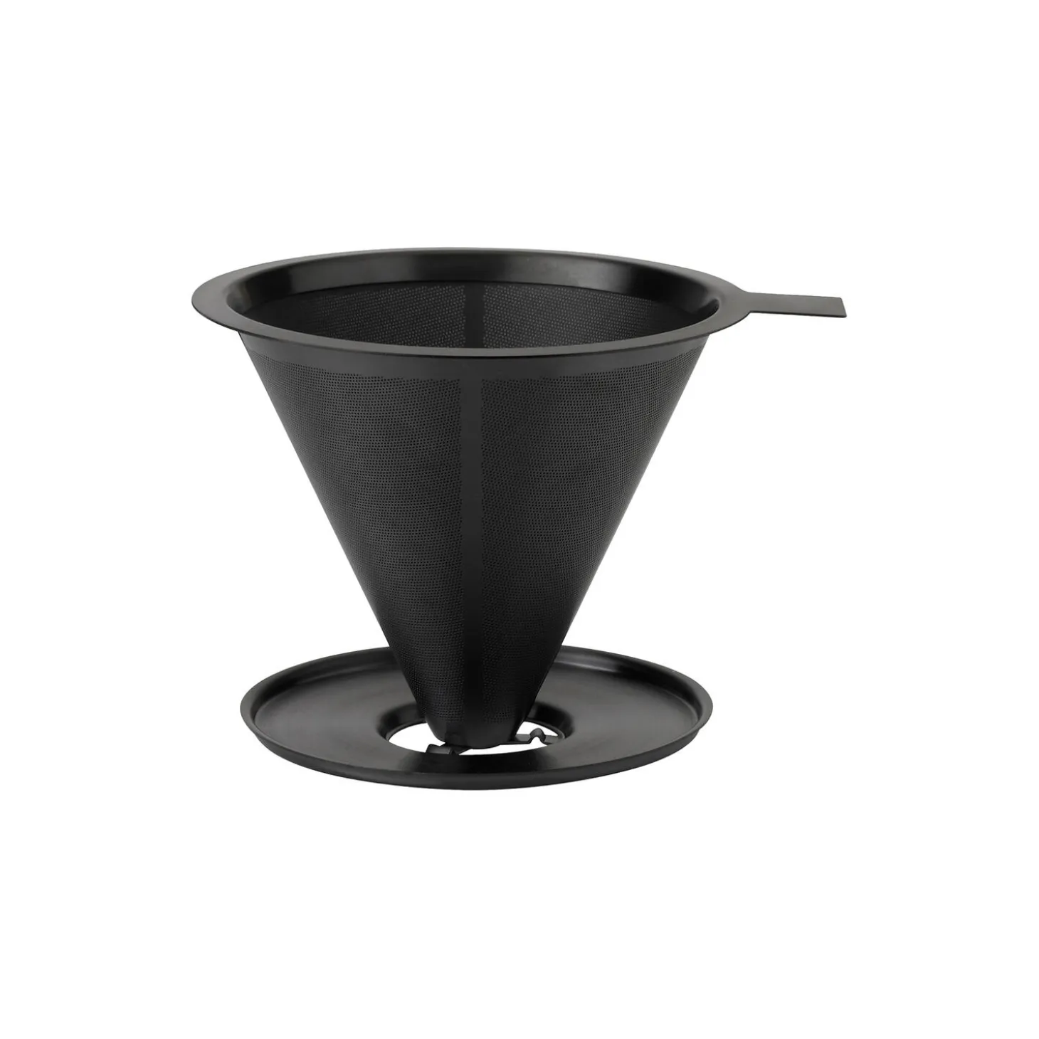 Nohr slow brew kaffetragt med filter, black metallic