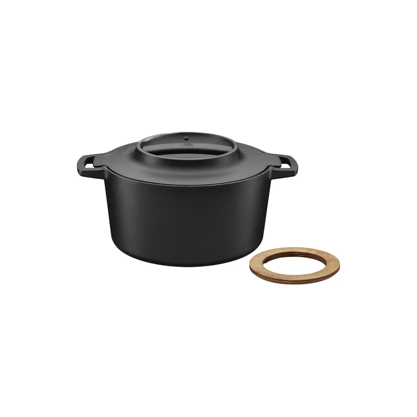 Norden støbejernsgryde 4 L, black