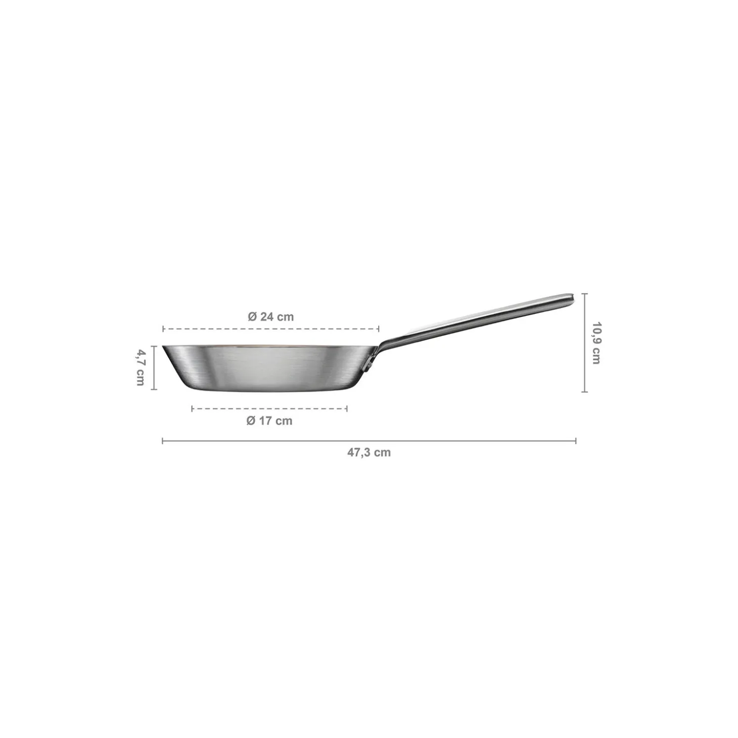 Norden Steel stegepande Ø 24 cm