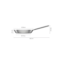 Norden Steel stegepande Ø 26 cm