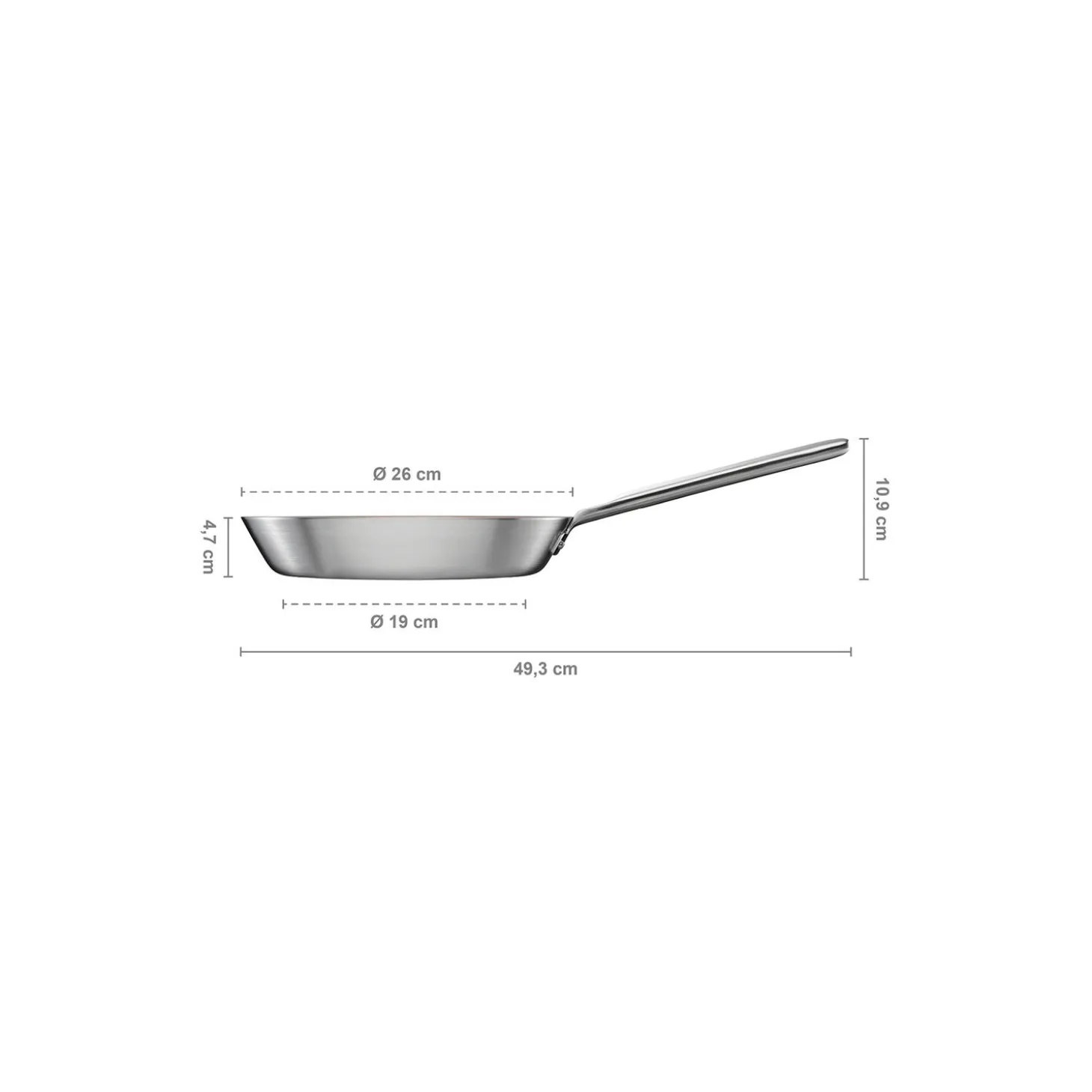 Norden Steel stegepande Ø 26 cm