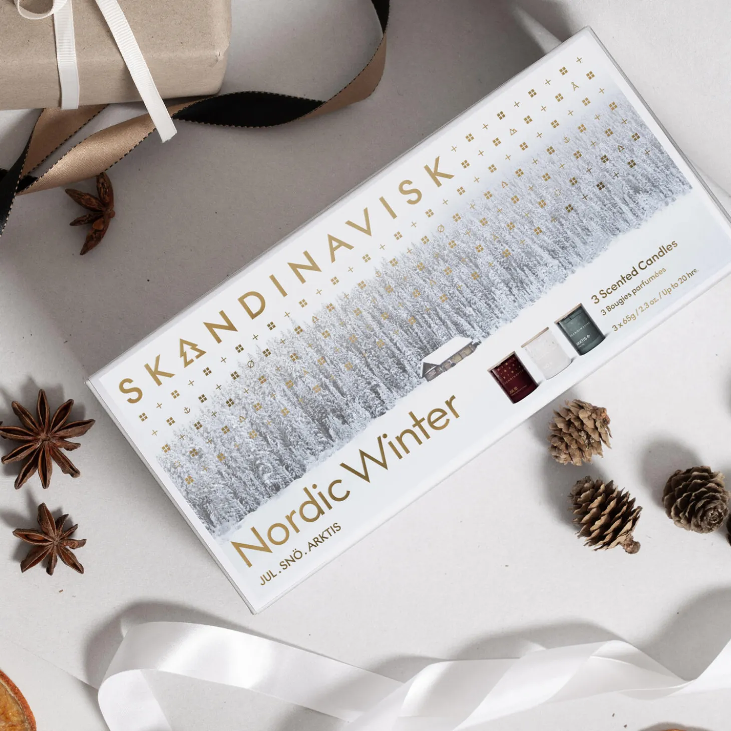 NORDIC WINTER Scented Candle Giftset