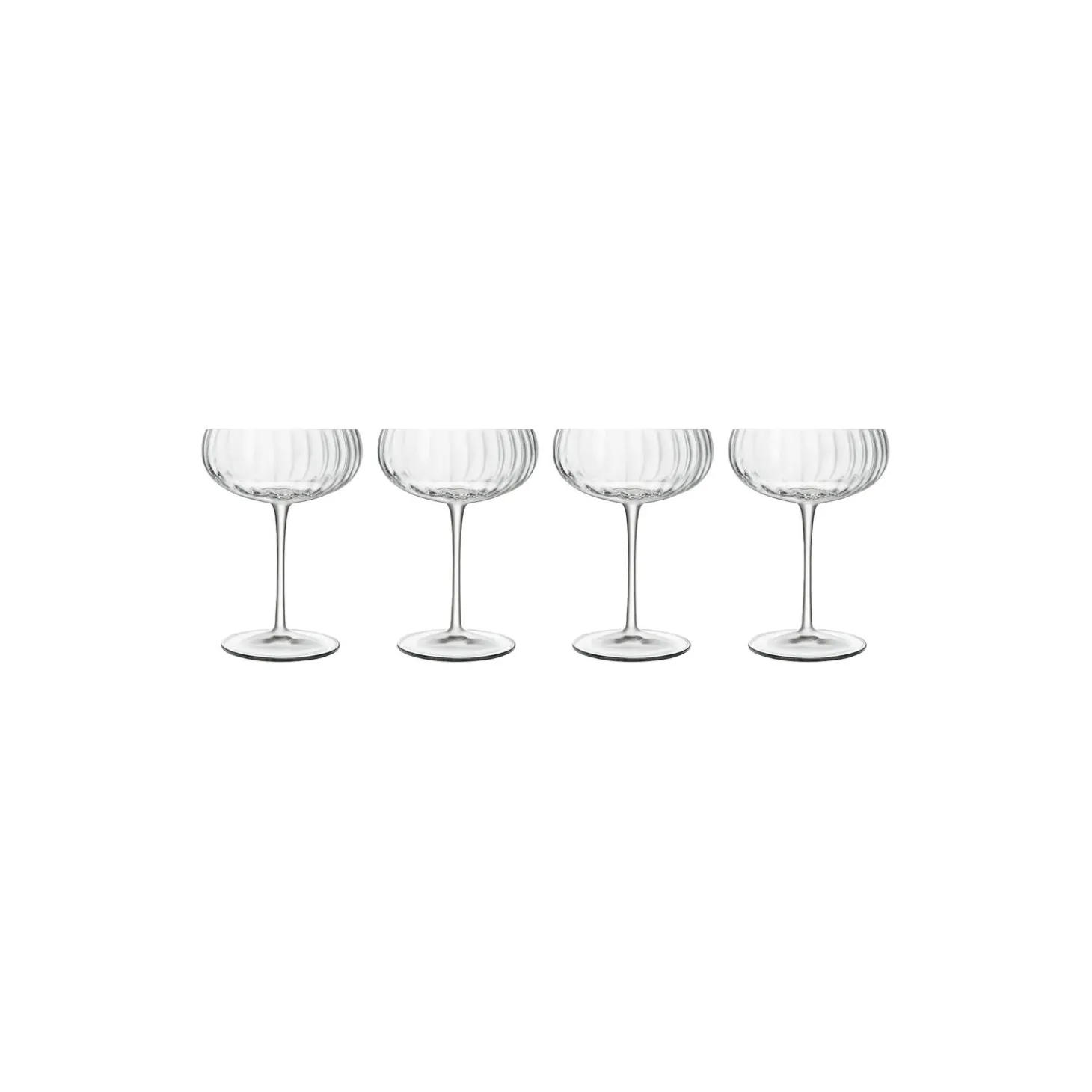 Optica champagneskål 4 stk.
