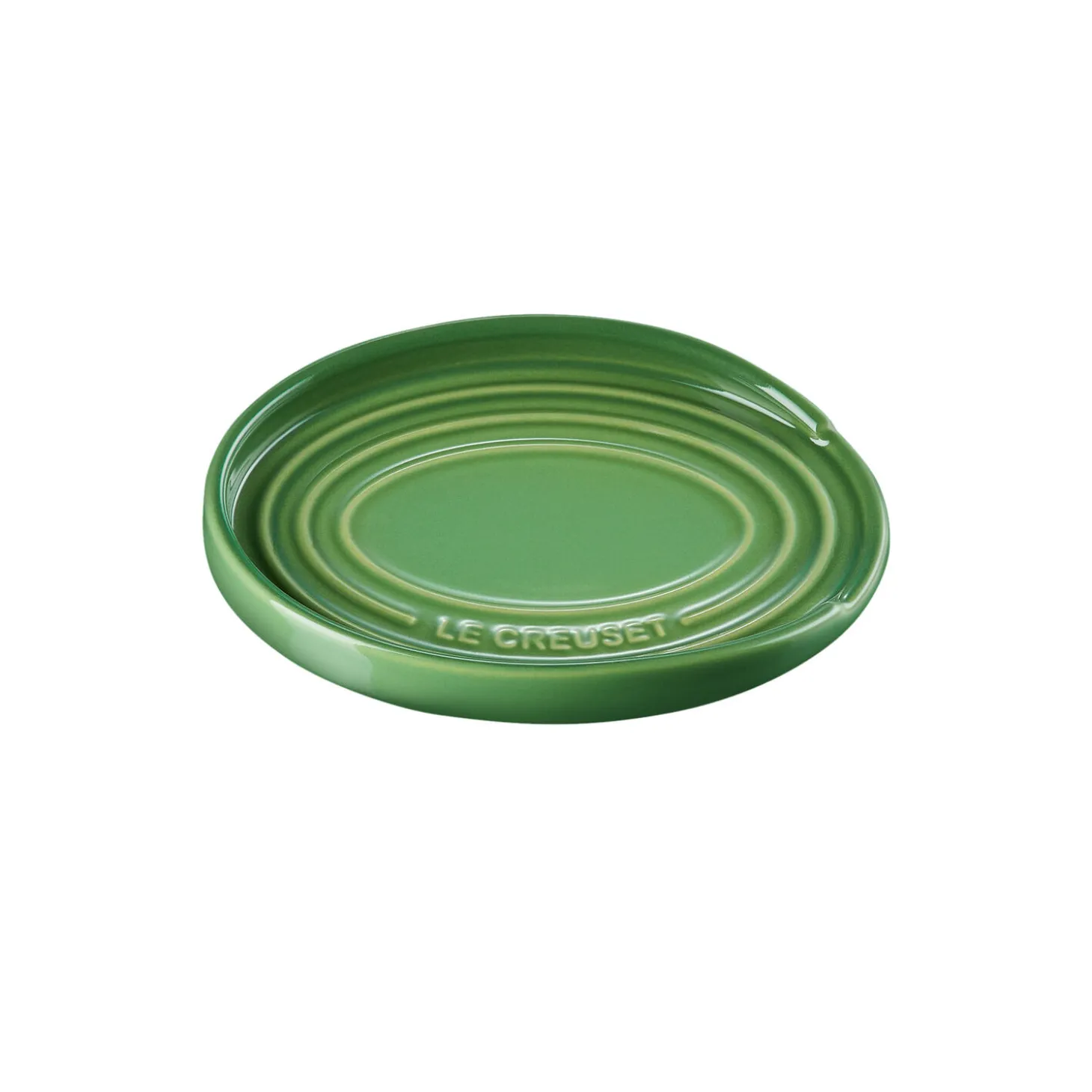 Oval grydeskeholder, bamboo green