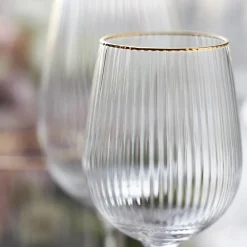 Palermo Gold hvidvinsglas 4 stk.