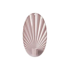 Pipanella Waves væghængt lysestage, rosa