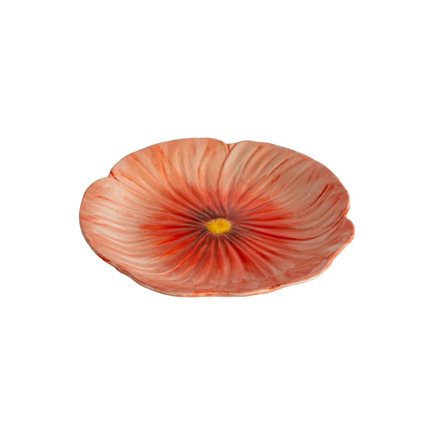 Poppy Plate Ø 21 cm, red