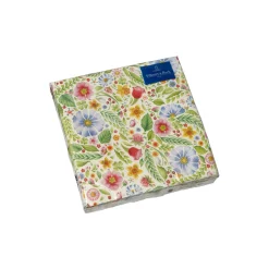 Påskeservietter med blomster