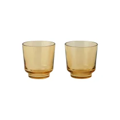 Raise Glasses 2 pcs., burnt orange