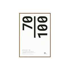 Ramme, dark oak