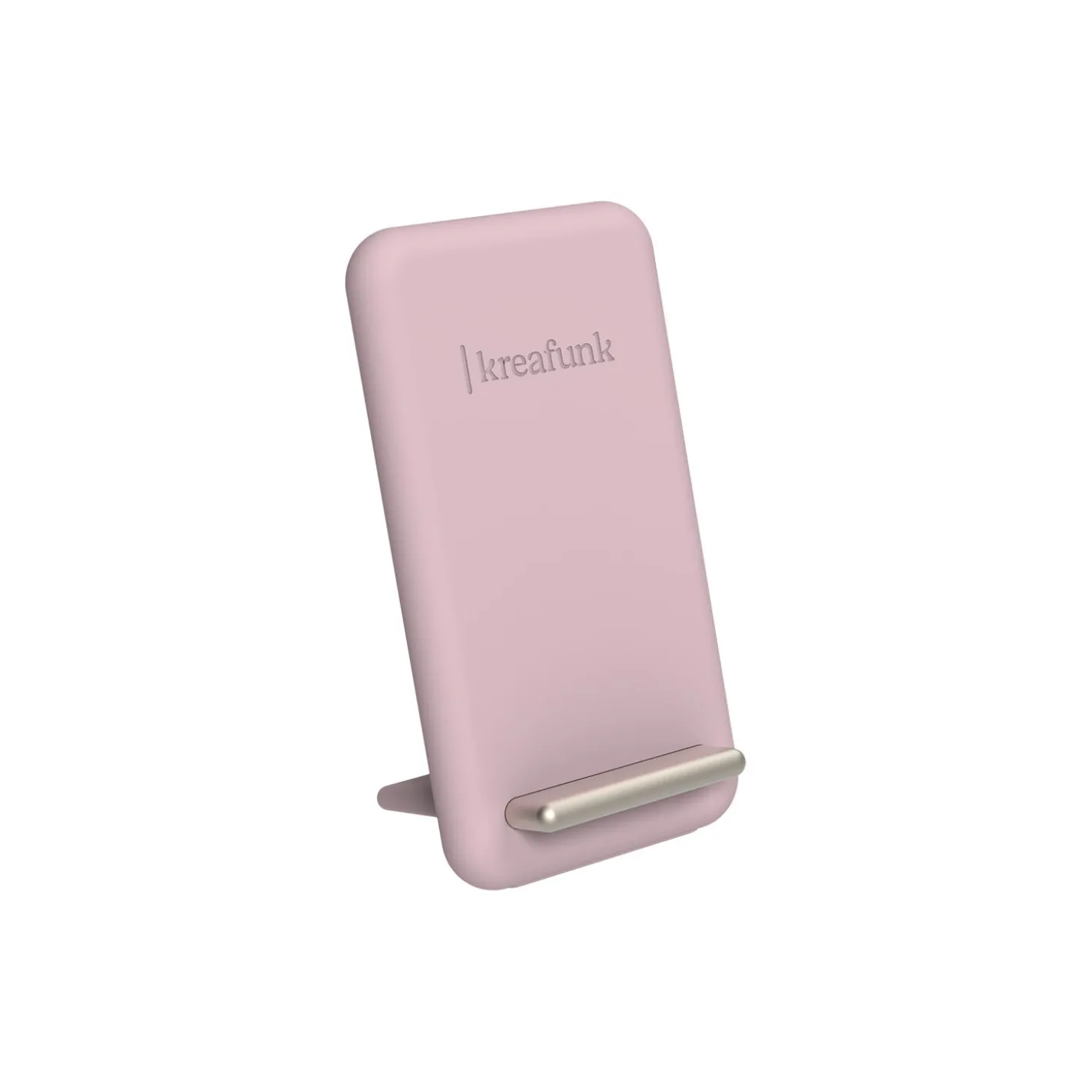 reCHARGE trådløs powerbank, dusty rose