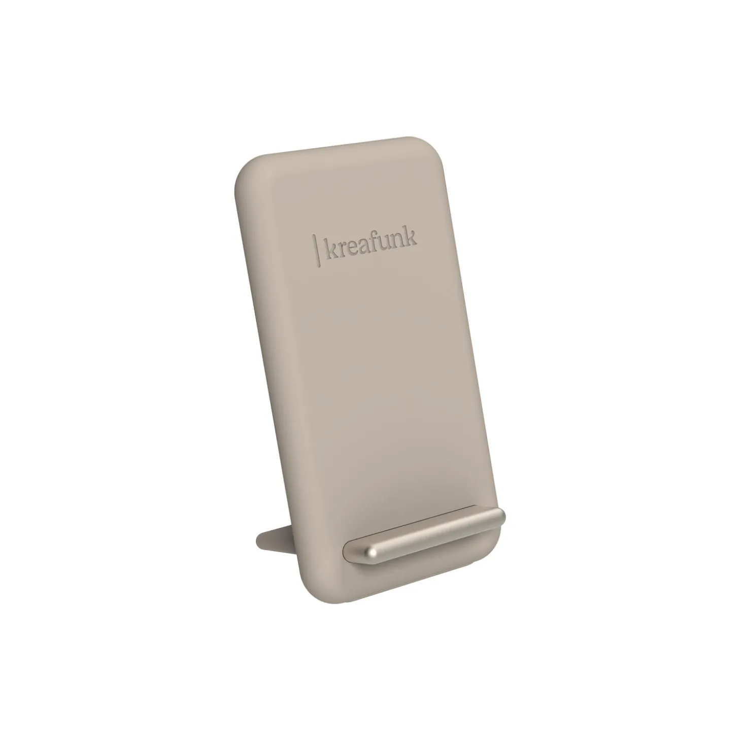 reCHARGE trådløs powerbank, ivory sand