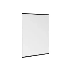 Rectangular Wall Mirror, black