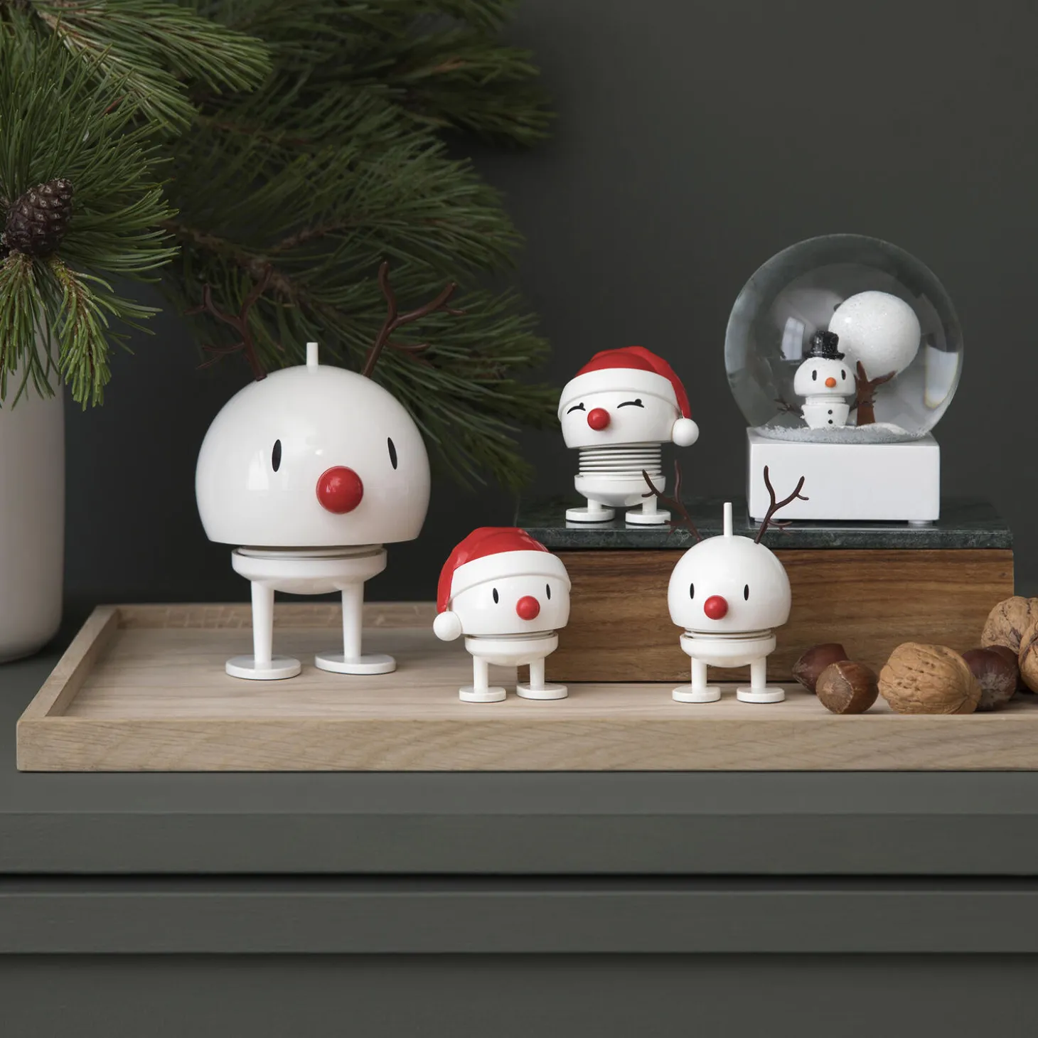 Reindeer Bumble, white
