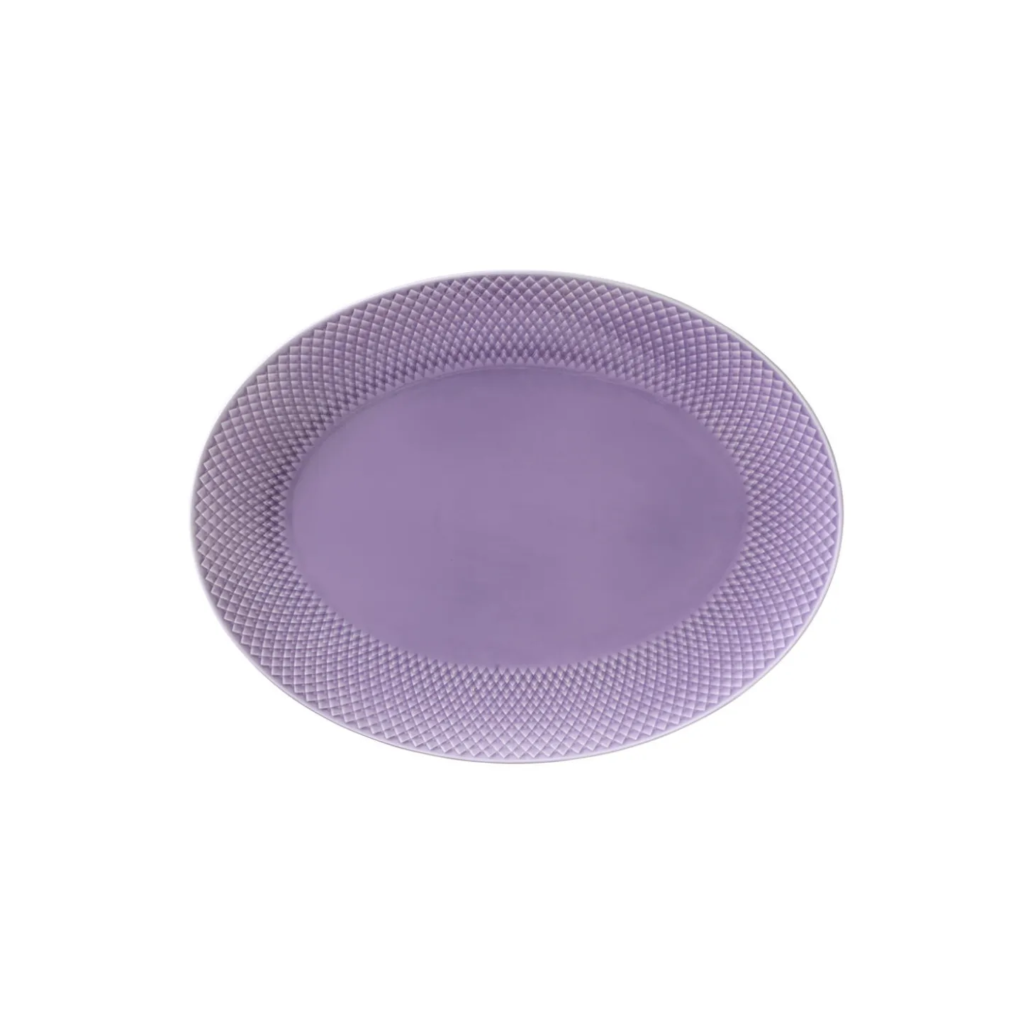 Rhombe Color ovalt serveringsfad, lilla