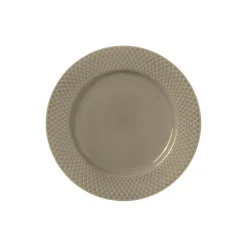 Rhombe Earth Frokosttallerken Ø 23 cm, clay