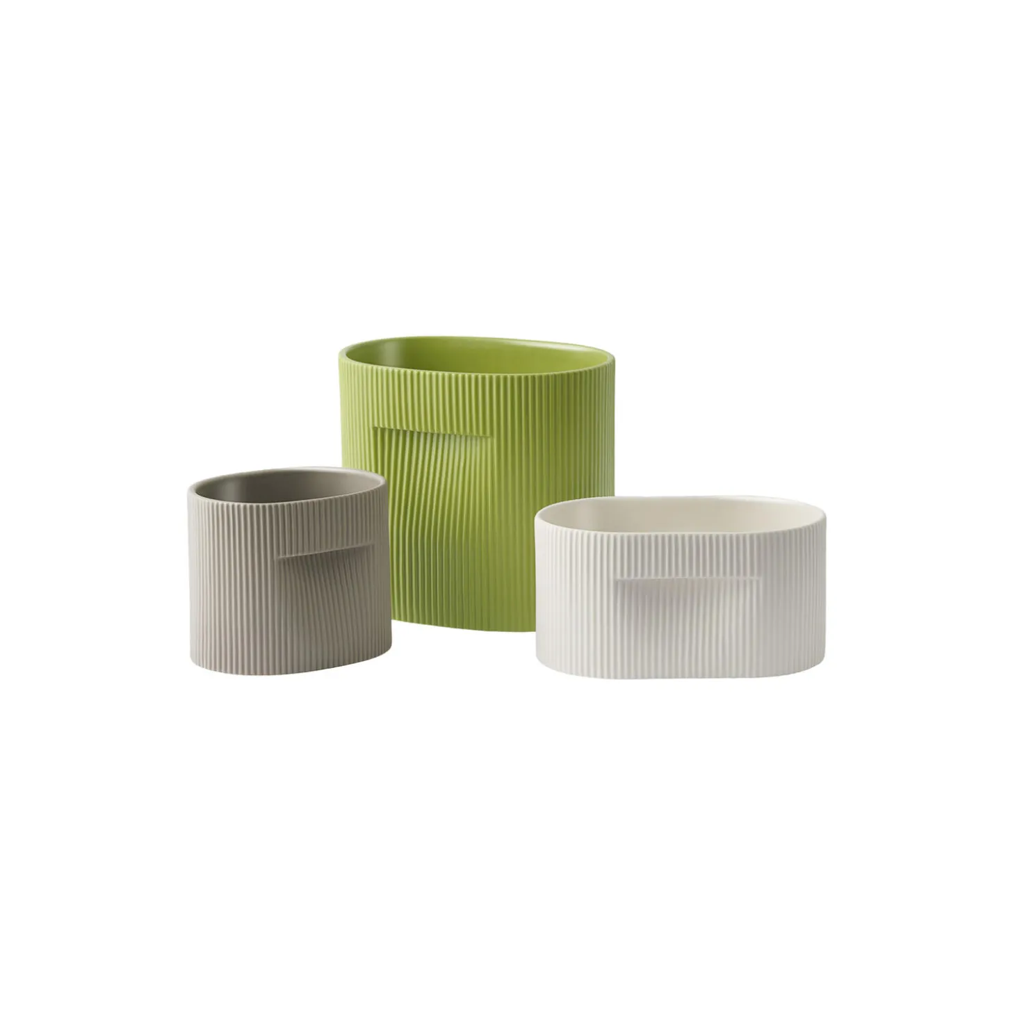 Ridge Planter, moss green