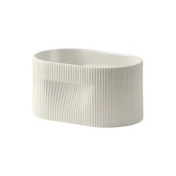 Ridge Planter, off white